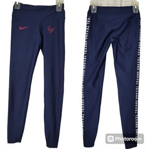 Nike Texans side logo leggings  dry fit sz XS